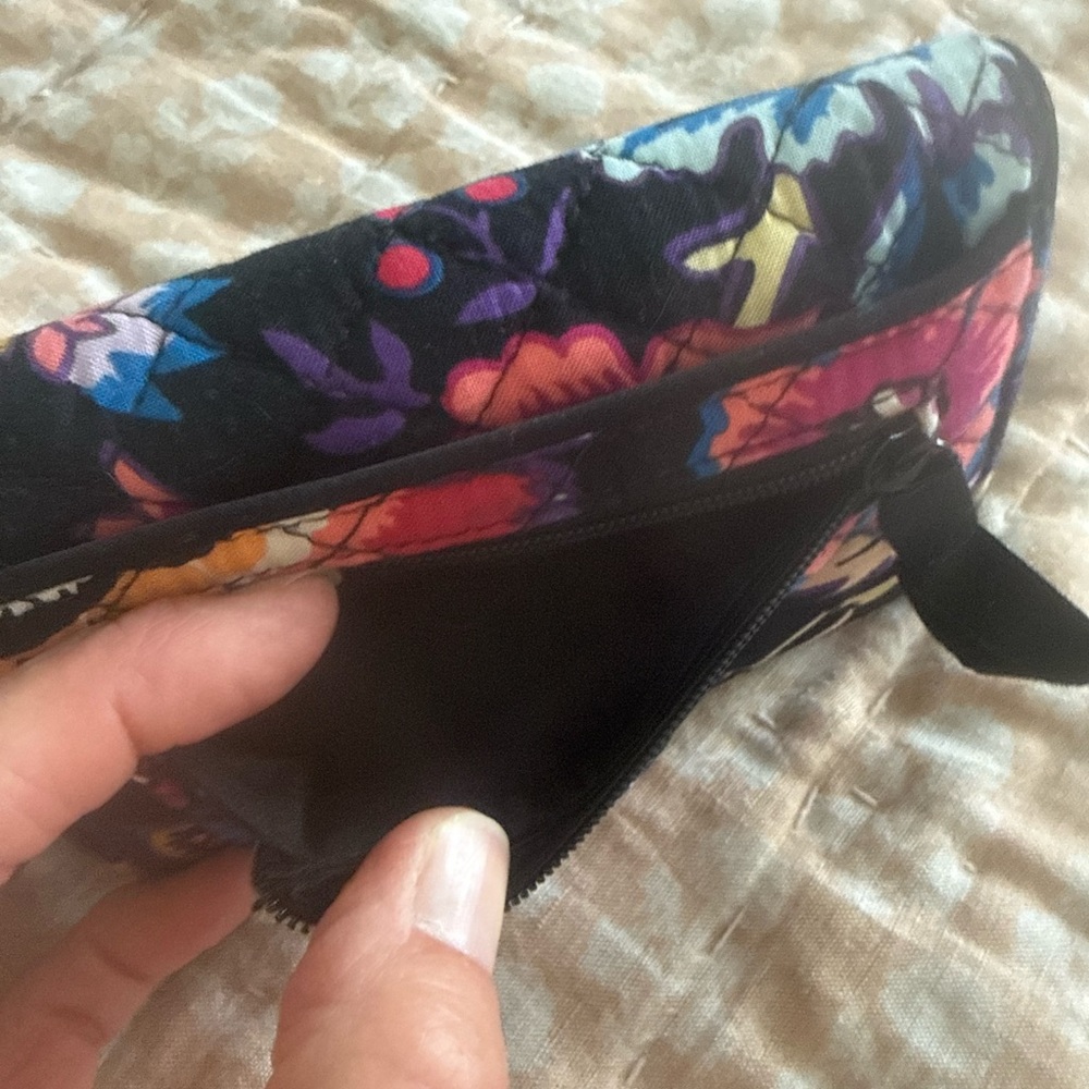 Vera Bradley RFID Riley Compact Wallet - Foxwood Pattern - Picture 7 of 9